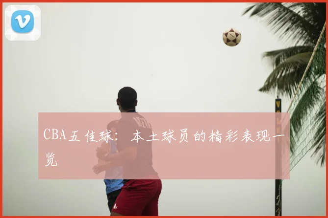 CBA五佳球:本土球员的精彩表现一览